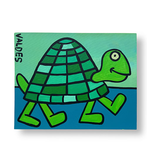 Marius Valdes 28x22 Hang Tight, I'll be There Soon WP5915